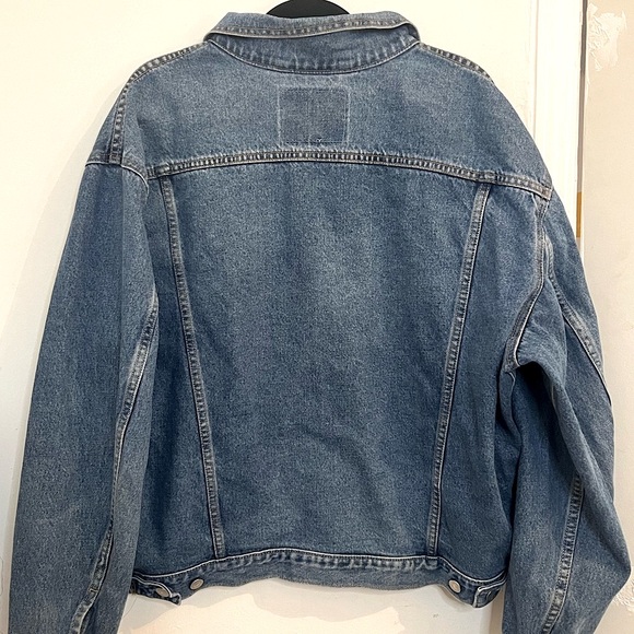 Levis Denim Jacket in size Large Blue Cotton Vintage Unisex - Picture 4 of 4